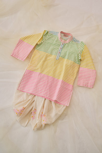 Marshmallow Dhoti Kurta