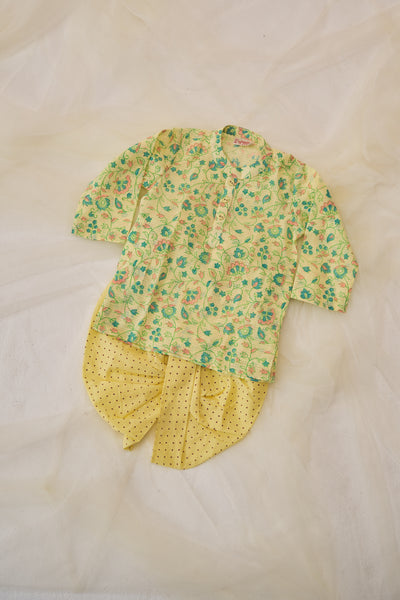 Buttermilk Dhoti Kurta