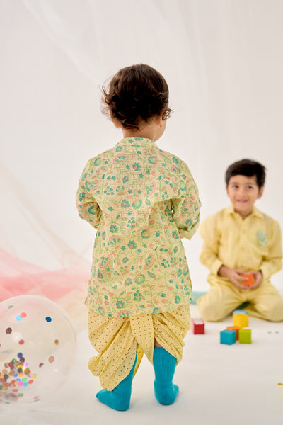 Buttermilk Dhoti Kurta
