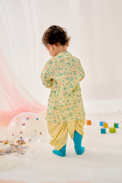 Buttermilk Dhoti Kurta