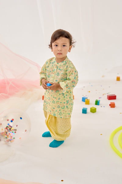 Buttermilk Dhoti Kurta