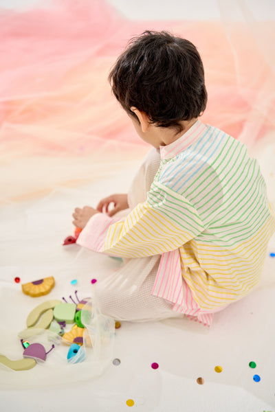 Marshmallow Dhoti Kurta