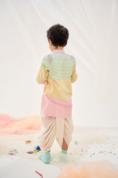 Marshmallow Dhoti Kurta
