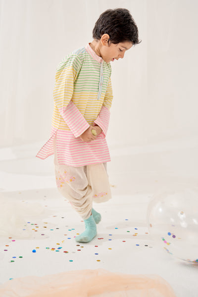 Marshmallow Dhoti Kurta