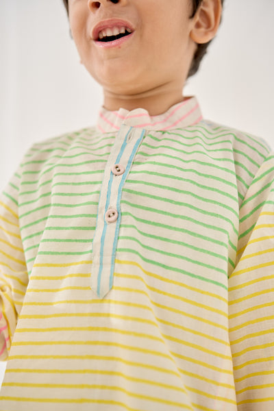 Marshmallow Dhoti Kurta