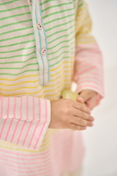 Marshmallow Dhoti Kurta