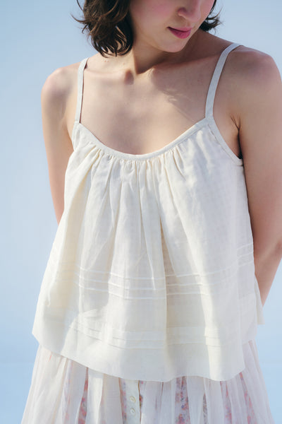 Joy Cami top (Ecru)