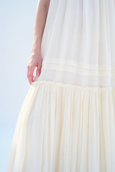 Ava Maxi Dress (Ecru)