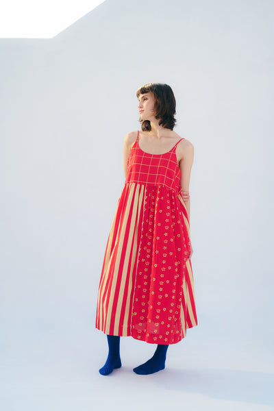 Alice Slip Dress (Red)