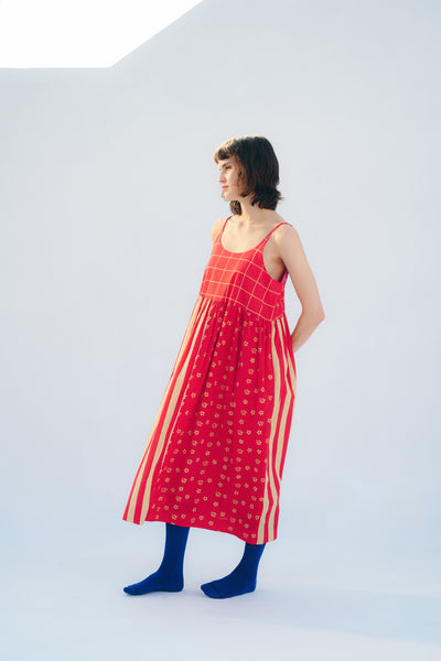 Alice Slip Dress (Red)