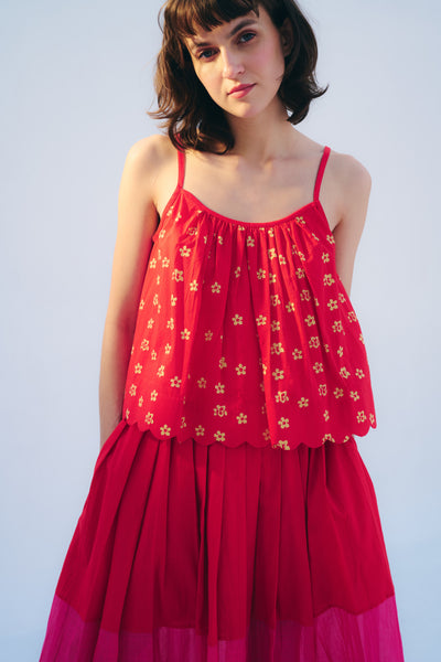 Joy Cami top (Red)