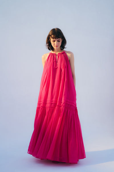 Ava Maxi Dress (Pink)
