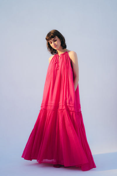 Ava Maxi Dress (Pink)