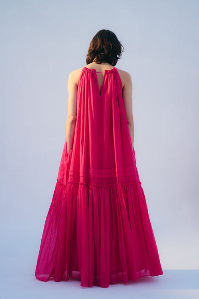 Ava Maxi Dress (Pink)