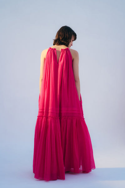 Ava Maxi Dress (Pink)