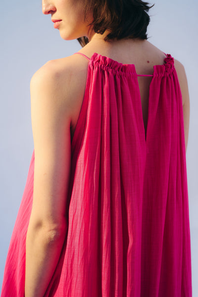 Ava Maxi Dress (Pink)