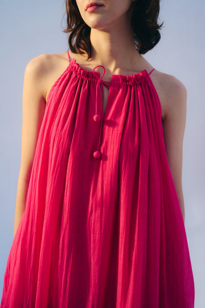 Ava Maxi Dress (Pink)