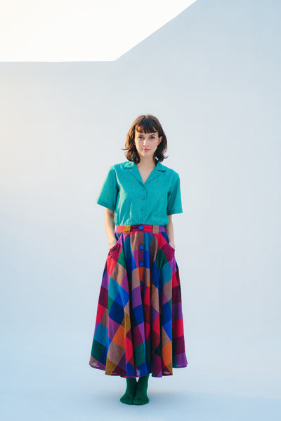 Ana Skirt (Checks)