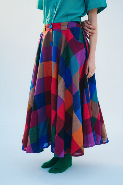 Ana Skirt (Checks)