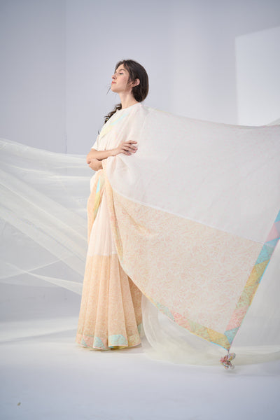 Butterscotch Sari