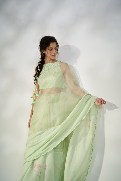 Matcha Sari Set