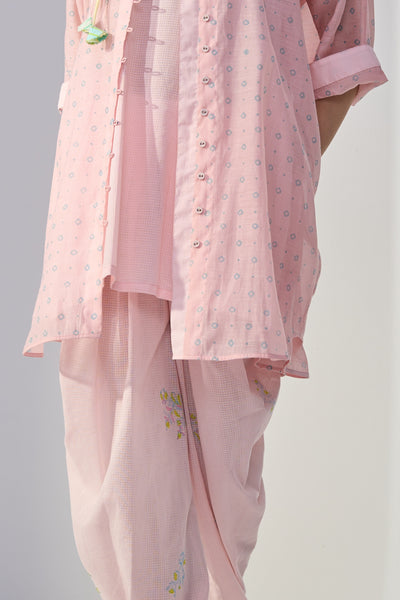 Peony Over Shirt