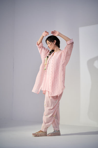 Peony Over Shirt