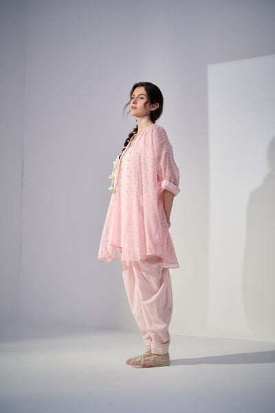 Peony Over Shirt