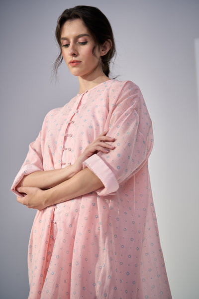 Peony Over Shirt