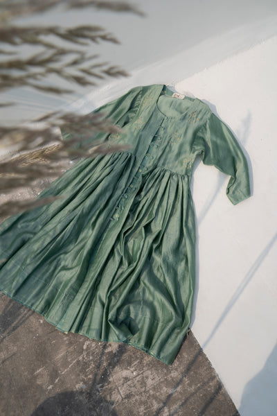 Sage bagh tunic