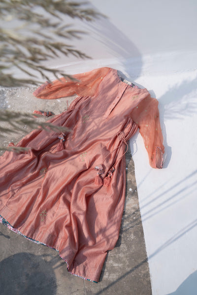 Coral old soul tunic