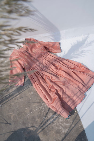Coral bagh tunic