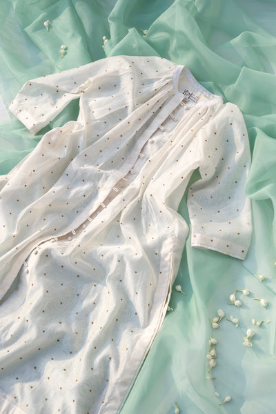 White sitara shirt