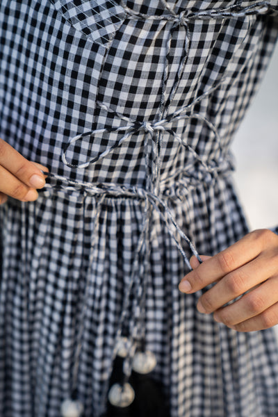 Kelsch wrap dress