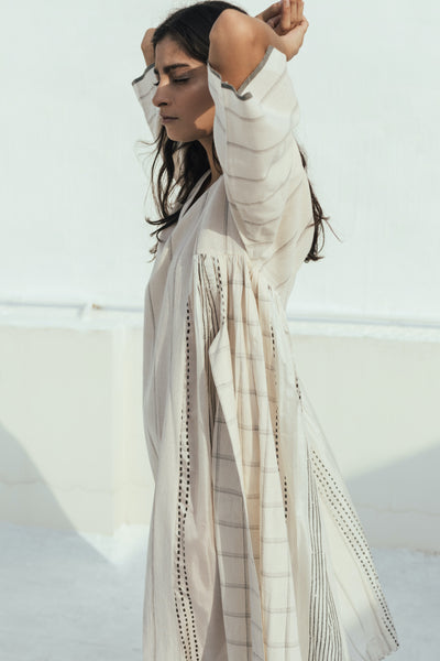 Handwoven choga dress