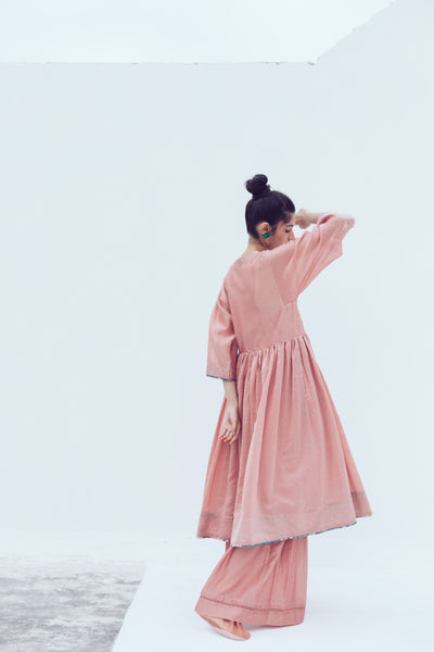 Coral bagh tunic