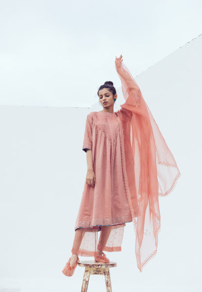 Coral sitara pants