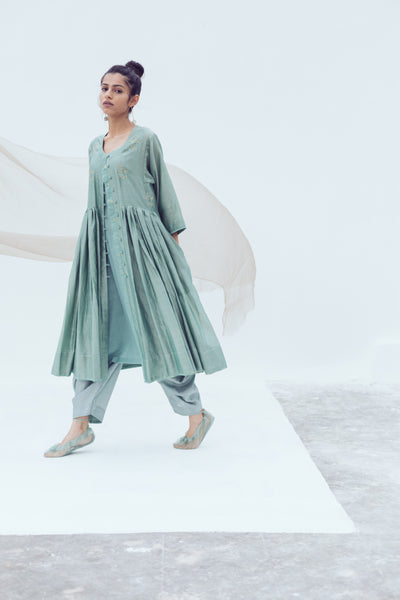 Sage dhoti pants