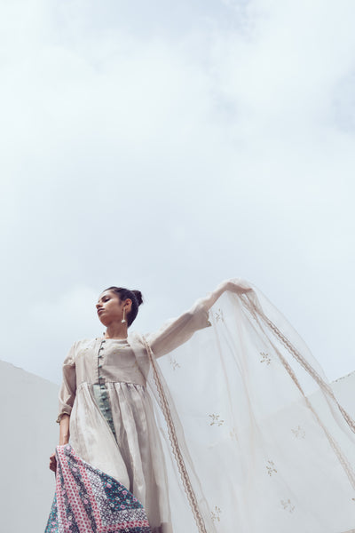 Ash sheer tunic