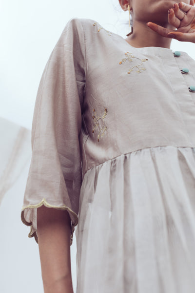 Ash sheer tunic